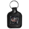 Columbus Blue Jackets® Square Leatherette Key Chain